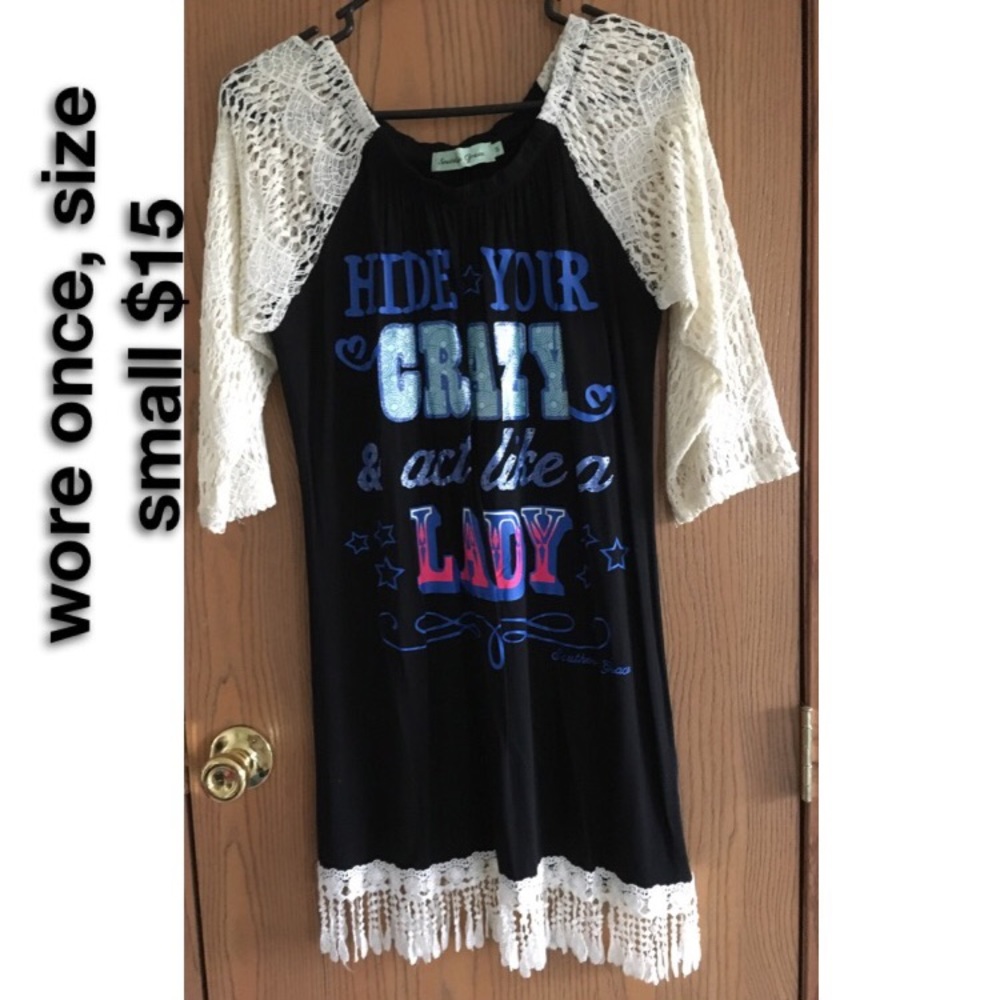 “Hide Your Crazy” Dress/Tunic